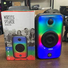 Cargar imagen en el visor de la galería, A6000, Bluetooth Wireless Speaker with RGB Lights  (Y406)
