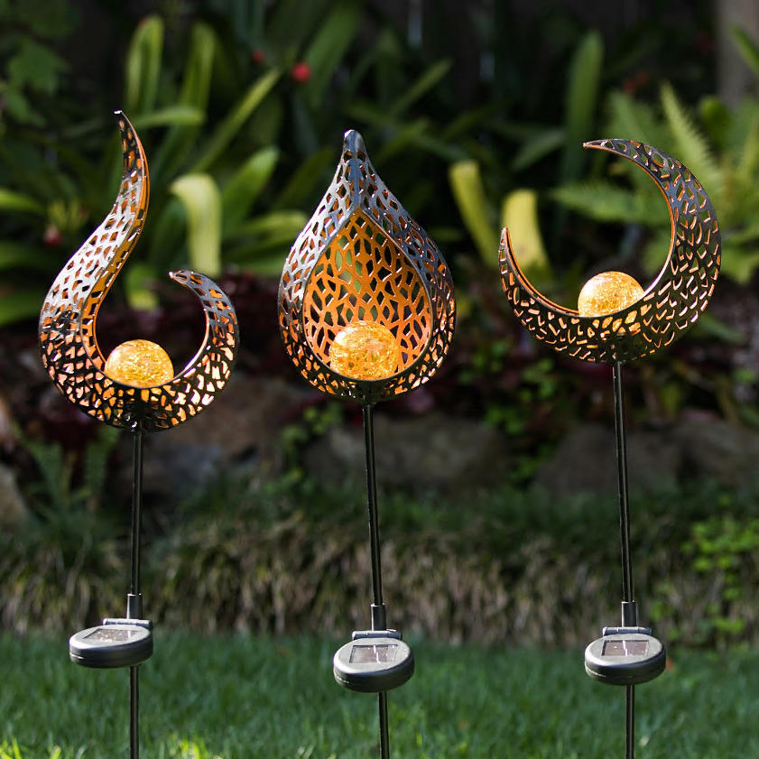 A6503，Moon Solar Lights Garden