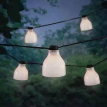 Load image into Gallery viewer, A6048 ，String  lights 10ft 8 bulbs with glass shades  &amp;
