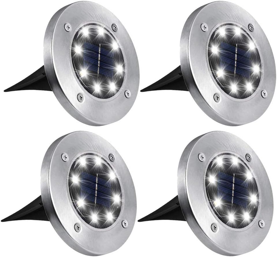 A6185, Solar Garden Light 4 pack &