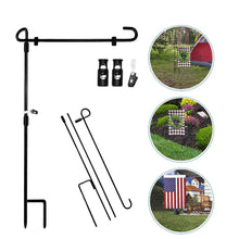 Carregar imagem no visualizador da galeria, A6972, Garden Flag Stand, Flag Pole Holder &amp;
