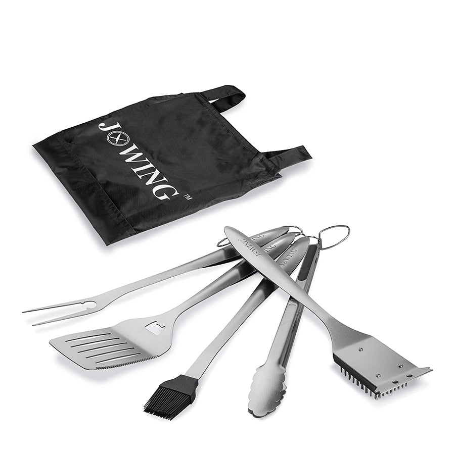 A0943,, 6 Piece Heavy Duty BBQ Grill Tools Set JH-5502  .C10.&