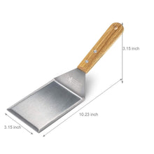 Cargar imagen en el visor de la galería, A6138, BBQ Grill Stainless Steel Spatulas 3 set @
