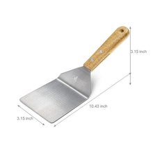 Cargar imagen en el visor de la galería, A6138, BBQ Grill Stainless Steel Spatulas 3 set @
