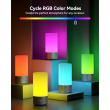 Carregar imagem no visualizador da galeria, A0860,, LED Table Touch Lamp  Change Color @ &amp;
