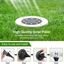 Load image into Gallery viewer, A6185, Solar Garden Light 4 pack &amp;
