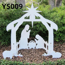 Cargar imagen en el visor de la galería, A6155， Outdoor  Nativity&amp;Angel  Set     &amp;
