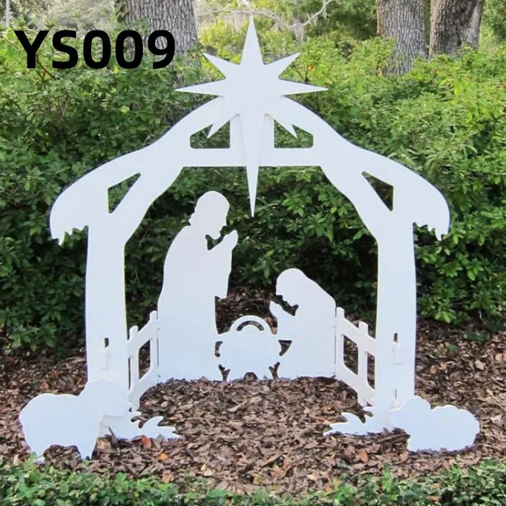 A6155， Outdoor  Nativity&Angel  Set     &